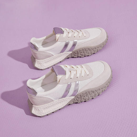 【踩屎感2.0透气网面复古阿甘鞋】3.8cm增高鞋底  夏季透气不闷脚 日常休闲出行必备 尼龙透气网布  内部EVA鞋垫  （建议拍大一码，穿起来更舒适） 商品图7