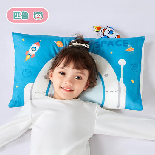 匹鲁环氧护颈呼吸枕（可选购全棉枕套）两种睡感，双向可睡，专为儿童成长设计，吸湿排汗 商品图5
