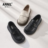 ANNIL/安奈儿女童皮鞋2025新款春季儿童鞋小女孩舞蹈宴会软底公主乐福鞋HG5101220 商品缩略图2
