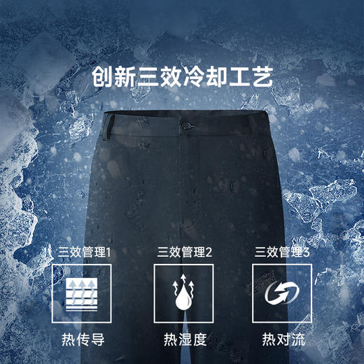 素湃Supield暴冰裤10A抗菌凉感直筒裤夏季户外耐磨裤BS3553 商品图1