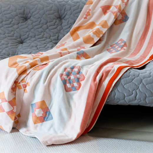 【武汉-蔡甸】汉棉盖毯多款多色纯棉纱布毛巾被150*200/200*230 商品图12