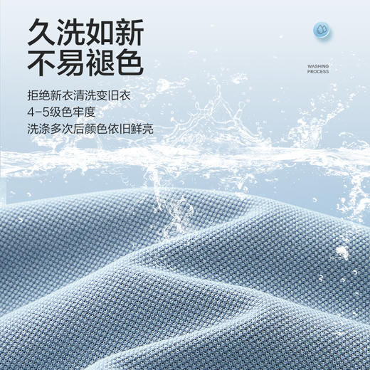 【7A抗菌2A防螨】柒牌polo衫男短袖夏季新款纯棉商务百搭翻领T恤128T71150 商品图3