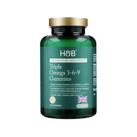 荷柏瑞 无糖 亚麻籽油软糖糖果 60粒/瓶