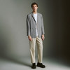 罗蒙男式商务西服轻盈透气休闲单西纯色百搭基础通勤日常西装外套男 商品缩略图2