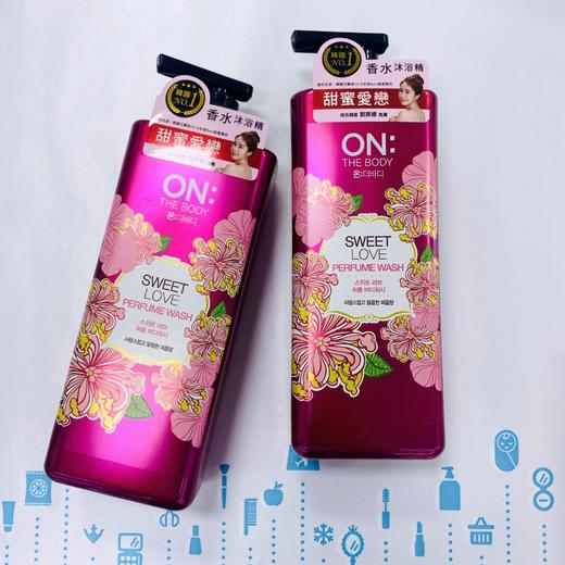ON THE BODY 甜蜜爱恋沐浴露900ml (红色黑盖/紫色黑盖)（130683）（130690） 商品图1