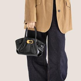 TENNCO【捏捏包】头层油蜡皮饺子包手提单肩斜挎女包