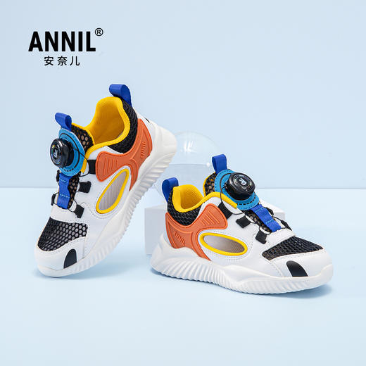 ANNIL/安奈儿男女童百搭休闲鞋2025夏款HM5205370 商品图0