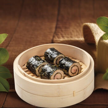 包道 紫菜猪肉卷420g 3条装广式点心广东早茶早餐速冻食品 商品图5