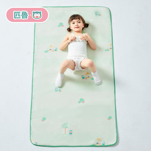 匹鲁儿童冰感丝单凉席 商品图1