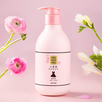 雅芳AVON 小黑裙 花漾香体乳身体乳 400g 保湿滋润留香 母亲节礼物 商品图6