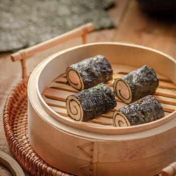 包道 紫菜猪肉卷420g 3条装广式点心广东早茶早餐速冻食品 商品图4