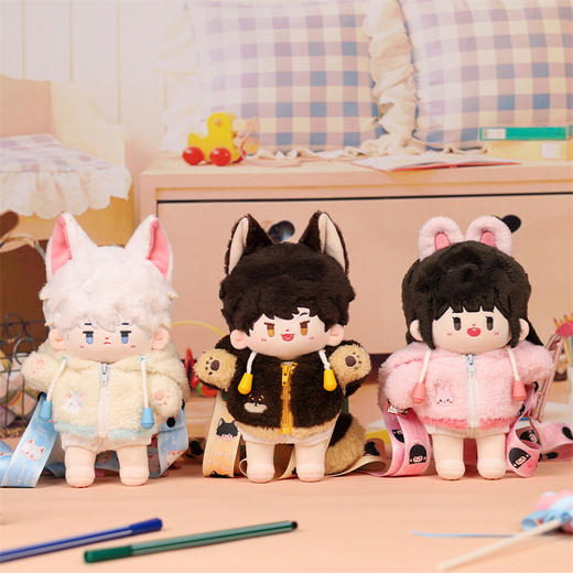 BilibiliGoods 时光代理人 新星极光 豆豆眼棉花娃娃 商品图2