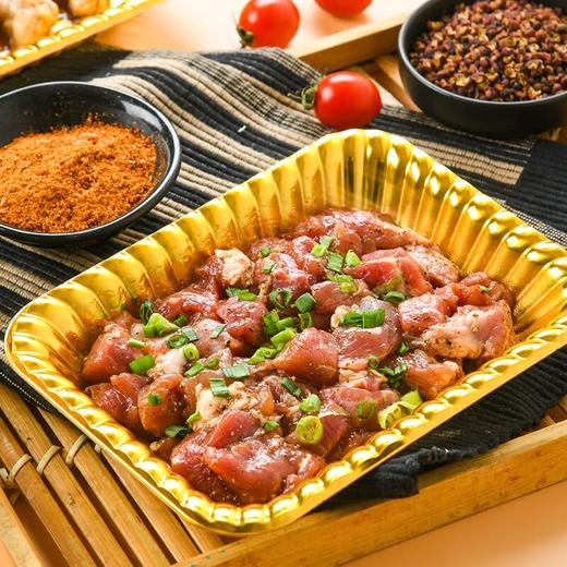 黑椒梅花肉粒220g/盒 商品图0