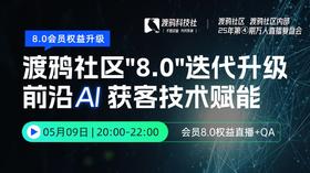 25年第④期：渡鸦社区内部万人直播复盘大会-8.0权益迭代升级AI专家上线