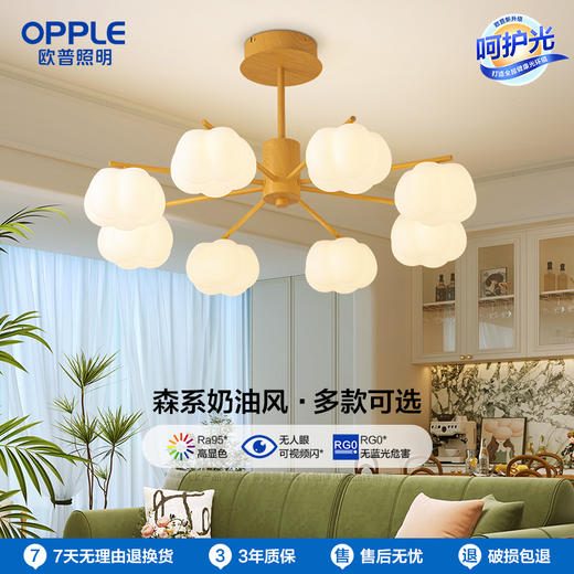 特价🔥奶油泡泡智控吊灯 商品图0