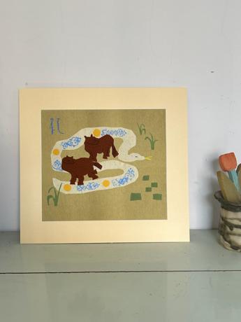 草尖剧场丨拼布系列微喷画 商品图4