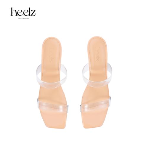heelz设计师手工鞋履 ｜H水晶跟透明凉鞋60mm 商品图2