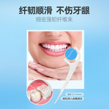 3M牙线棒 细滑牙线清洁牙齿牙缝 成人剔牙签线（36+4支装）配旅行盒 商品图5