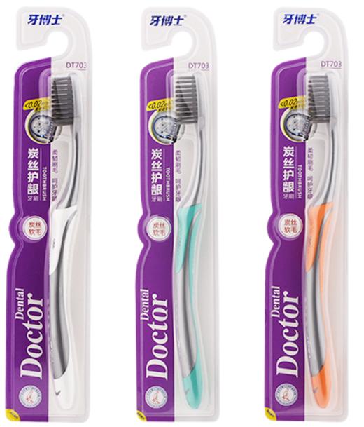 牙博士炭丝护龈牙刷DT703 1支*12只装 商品图6