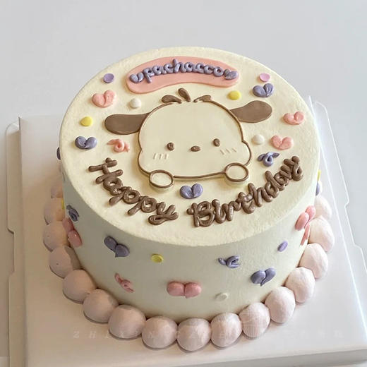 【帕恰狗】可爱的小帕--水果夹心生日蛋糕 商品图2