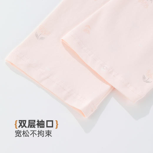 雅黛俪纯棉睡衣女款夏季薄款短袖短裤可外穿家居服套装 商品图7