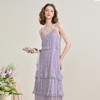 西遇吊带蕾丝蛋糕裙女夏季新款海边度假风法式v领连衣裙SS150345 商品缩略图3