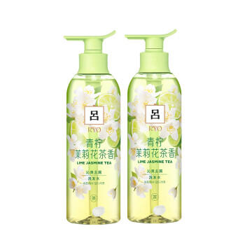 吕（Ryo）青柠茉莉洗发水400ml*2 保湿去屑留香舒缓清爽无硅油洗发膏 商品图1