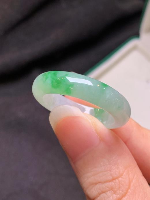 23圈口翡翠指环 商品图0