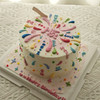 【彩色烟火】发财顺意心之所想皆能实现--水果夹心生日蛋糕 商品缩略图1