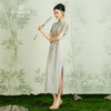 乔万尼中式旗袍夏季收腰连衣裙气质高级感ET2E201 商品缩略图1
