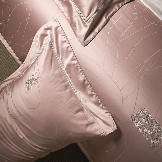 铂莱棉四件套 卡迪尔-粉 商品图3