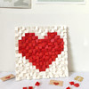 情人节好礼！【爱心积木，送你一份浪漫手工礼~】律动之爱心像素 创意DIY积木 立体拼图相框 桌面摆件 情人节表白礼物-QQ 商品缩略图4