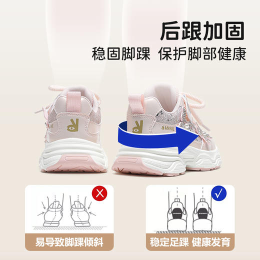 ANNIL/安奈儿童鞋春季时尚百搭秋季软底透气儿童休闲中大童运动鞋HM4305023 商品图4