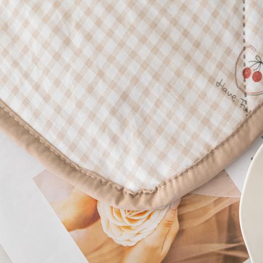 【夏被】多喜爱 美眠康  磨毛超声波空调被 樱桃格子/蘑法花开 商品图4