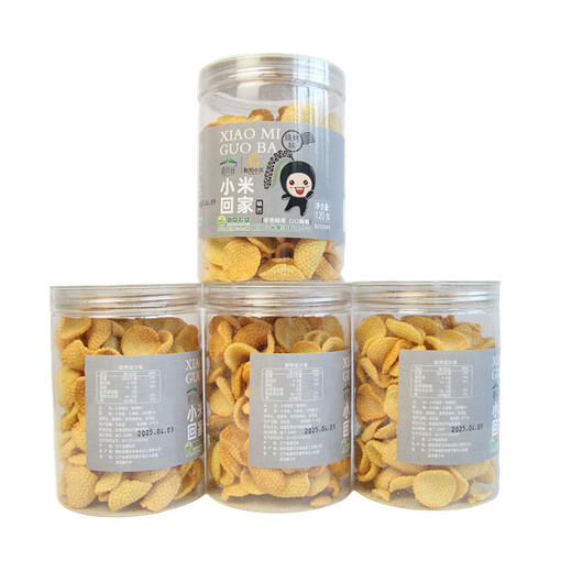 【辽宁农垦】【朝阳农垦】小米锅巴 原味&酱爆牛肉&烧烤&花椒 四种口味 120g*4 商品图1