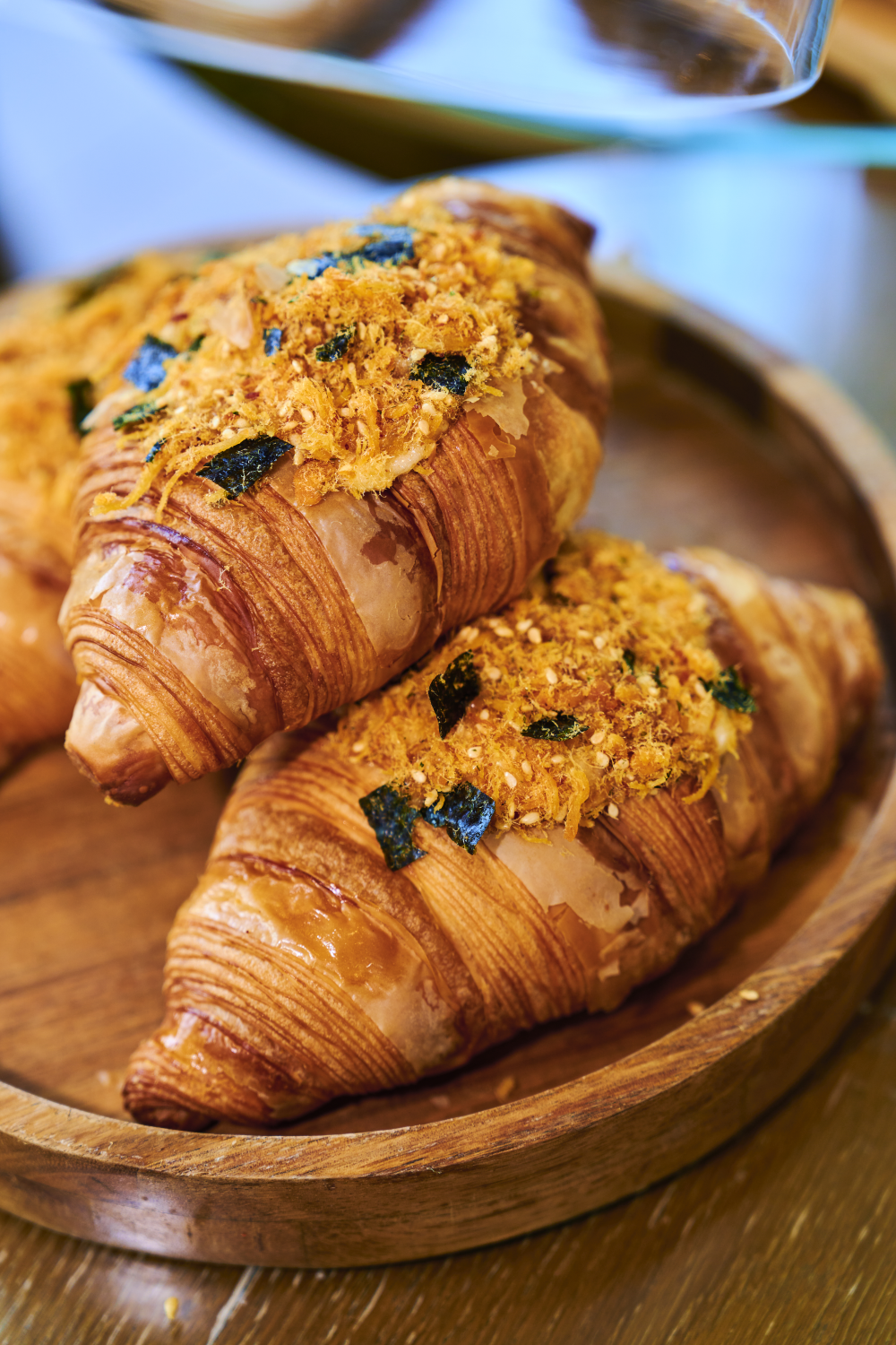 【深坑酒店】咸蛋黄羊角面包