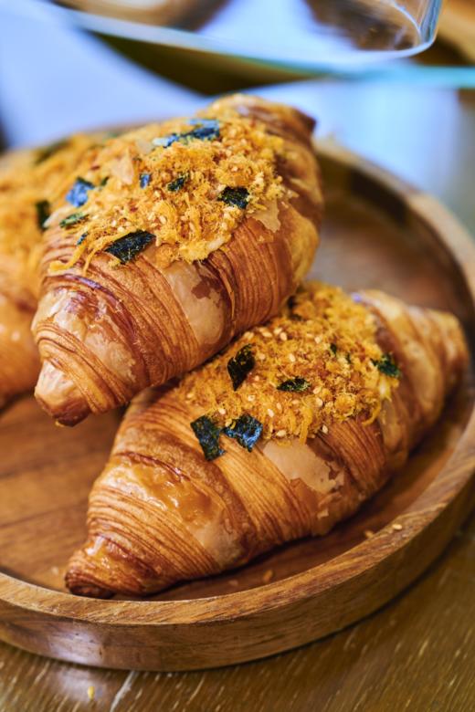 【深坑酒店】咸蛋黄羊角面包 商品图0