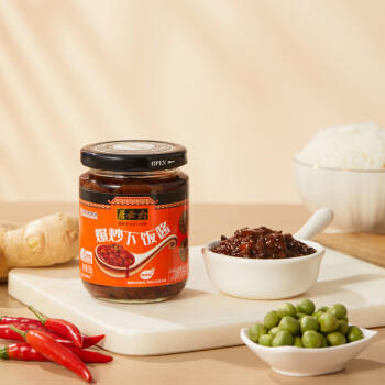 六必居 爆炒下饭酱 230g 拌饭酱夹馍拌面酱 不使用防腐剂 中华老字号 /粮油调味 /调味品 /中式酱料 商品图0
