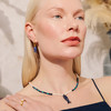 订购10周到｜Carousel Jewels-La pesca-鱼形 青金石 绿松石 珍珠 项链［英国设计师］ 商品缩略图2
