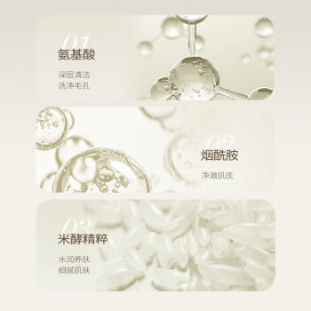半亩花田氨基酸洁面慕斯洗面奶乳米酵控油深层清洁控油男女礼物第1名 商品图0