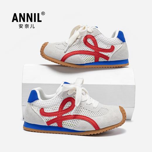 ANNIL/安奈儿男女童单网透气防滑德训鞋2025夏季新款子HM5205344 商品图0