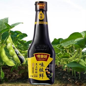 味事达 味极鲜系列 味极鲜380ml【特级酱油】点蘸凉拌酿造酱油 /粮油调味 /调味品 /酱油 商品图2