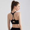 跃牌【安琪拉系列】新款防震固定杯跑步瑜伽聚拢镂空三排三扣瑜伽内衣WX-5007 商品缩略图0