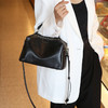 【预售3天】2025新款大容量单肩斜挎包宽肩带软休闲手提波士顿包5104-D 商品缩略图0