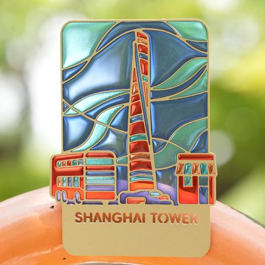 【632推荐】上海中心透光金属冰箱贴 商品图3