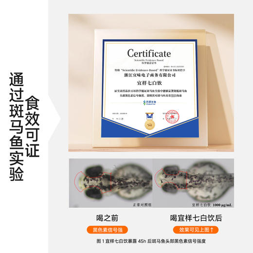 宜样 | 不一样的七白饮350g/1盒 商品图2