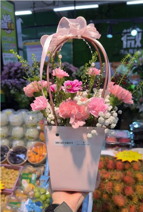 母亲节手提花篮 商品图0