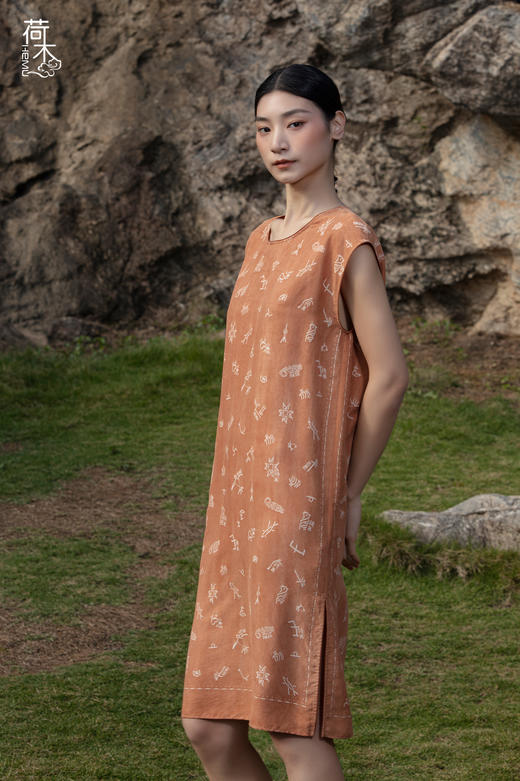 荷木HEMU丨豆缬·连衣裙 商品图1