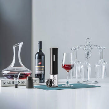 CLITON红酒杯水晶玻璃高脚杯12件酒具套装家用6个葡萄酒杯醒酒器开瓶器 商品图4