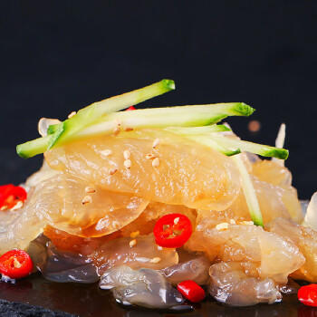 响诺即食鲜脆海蜇丝 2斤/桶（桶内独立4袋装）家庭装下饭下酒菜凉拌菜 /粮油调味 /南北干货 /鱼虾贝藻类干货 商品图3